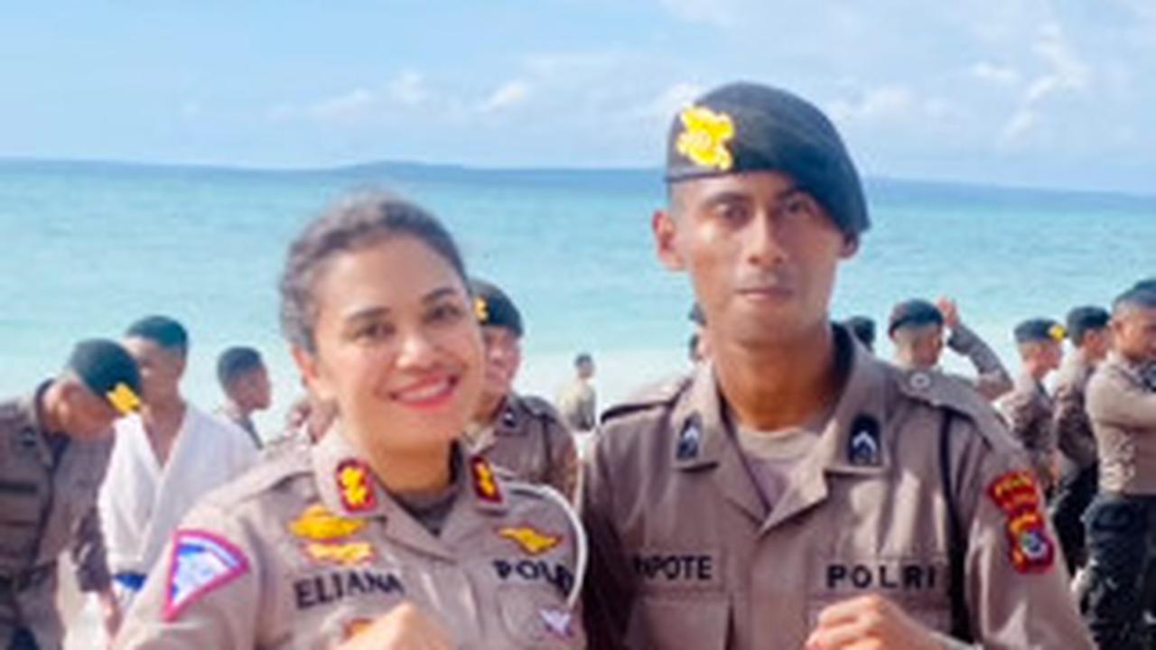 Tantenya Pangkat AKBP, Bintara Polri ini Disuruh Merayap lalu 'Diomeli' Komandan