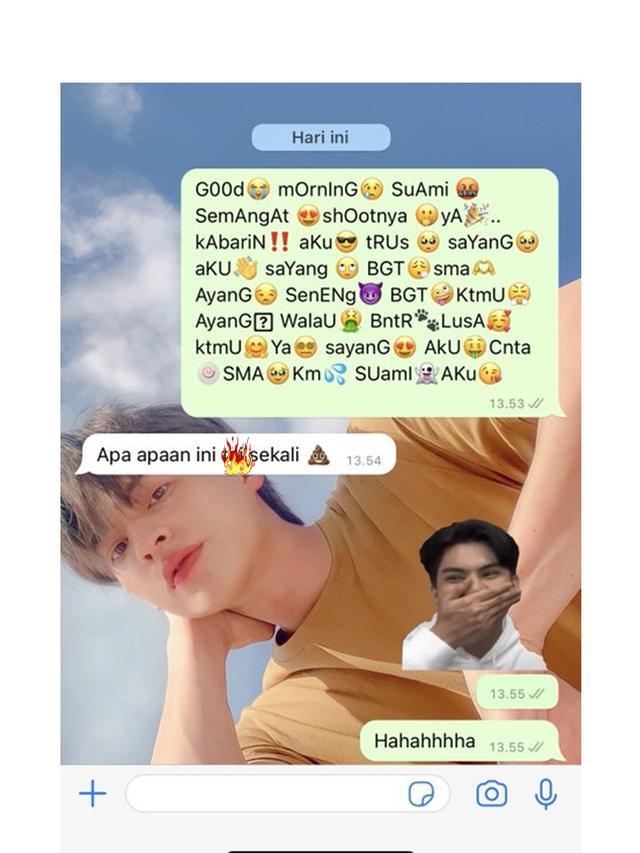 6 Chat Prank Bucin Alay ke Pasangan Ini Kocak, Respon Suami Bikin Senyum
