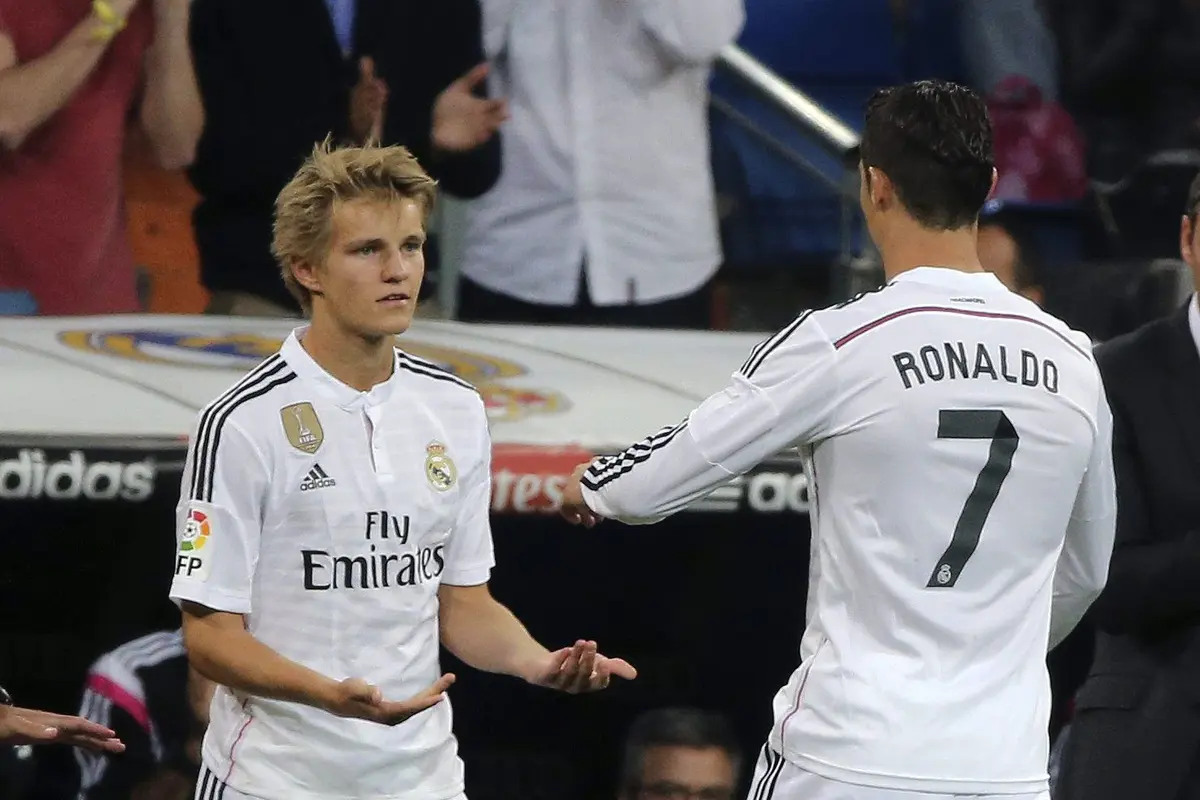 Martin Odegaard - Cristiano Ronaldo