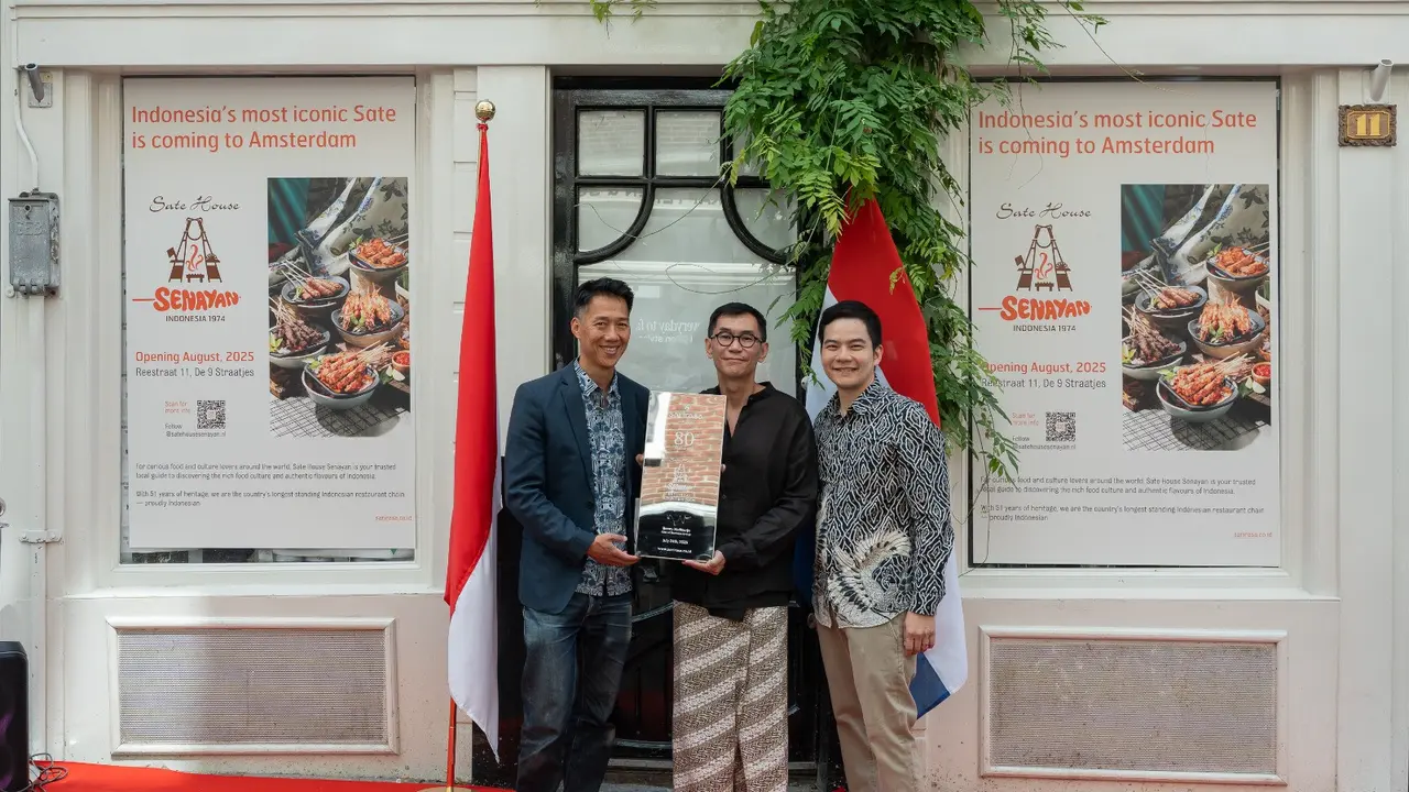 Sate House Senayan Buka Cabang ke-80 di Amsterdam, Persembahan Jelang HUT ke-80 RI