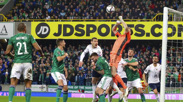 FOTO: Italia Gagal Raih Tiket ke Piala Dunia 2022