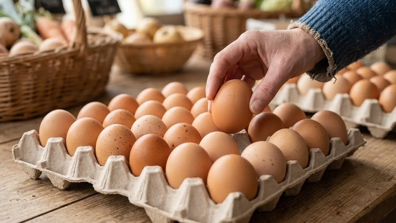 Retakan Halus pada Kulit Telur