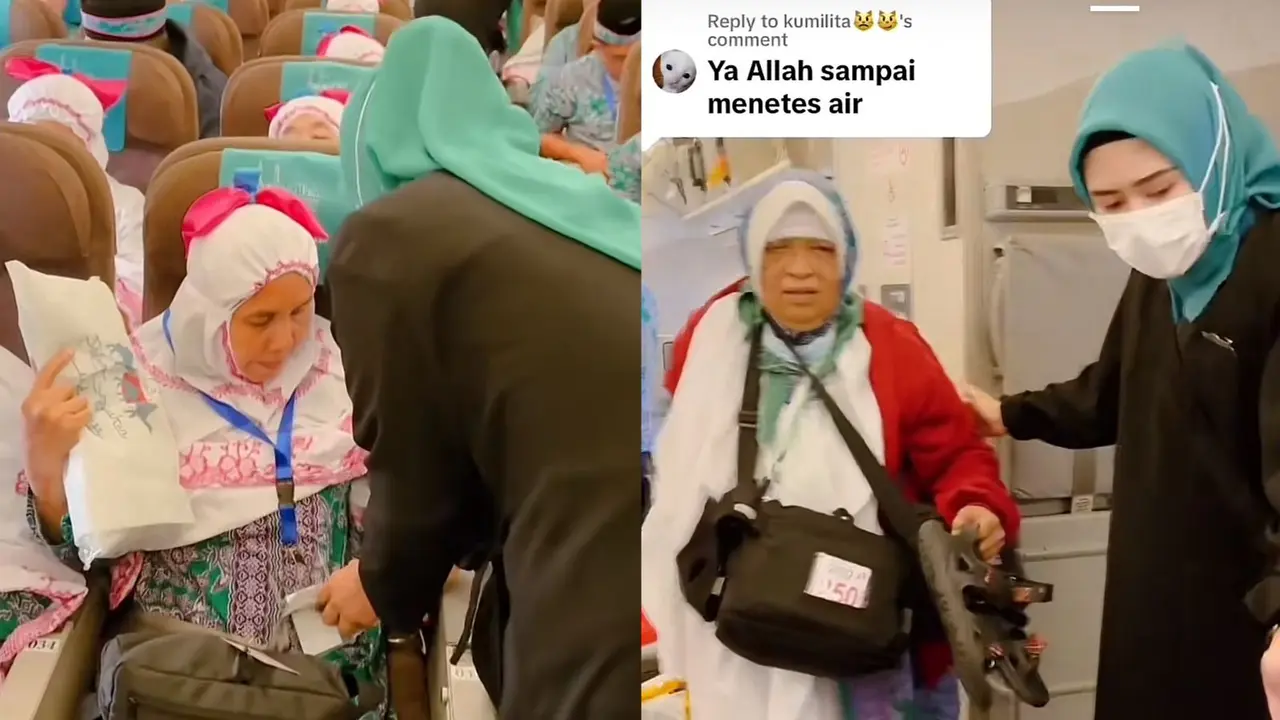 cerita pramugari saat layani jamaah haji Indonesia hingga gantikan popok