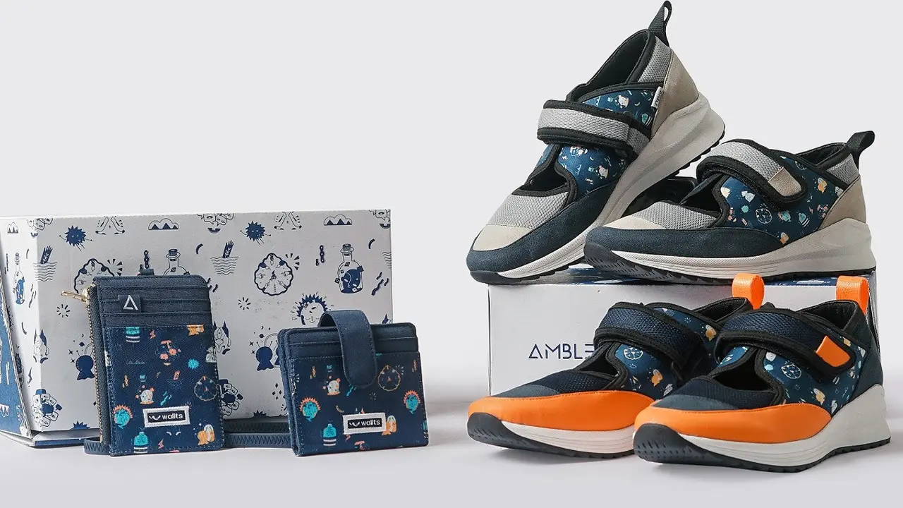 Sepatu dan dompet