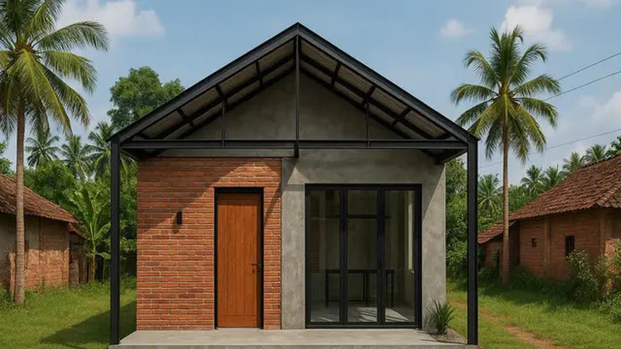 8 Desain Rumah Sederhana tapi Terlihat Mewah 2 Kamar di Kampung