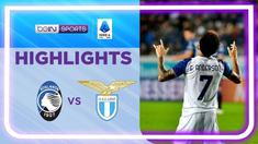 Berita video highlights Serie A, pertandingan antara Atalanta melawan Lazio, Minggu (23/10/22).