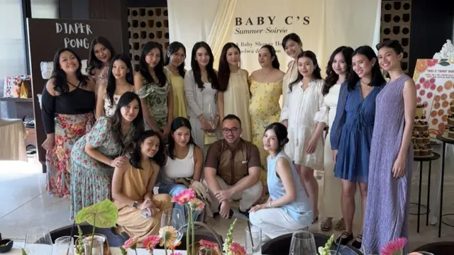 Yuki Kato Hadiri Baby Shower Chelsea Islan. [@yukikt]