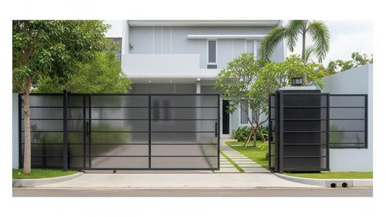 8 Model Pagar Besi Kombinasi Polikarbonat untuk Rumah Minimalis dengan Budget Terjangkau