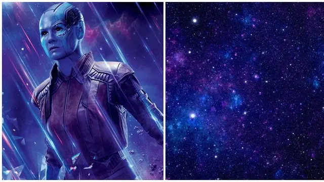 Potret Cocoklogi Kostum Nebula Avengers vs Galaksi Nebula