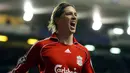 Fernando Torres - Liverpool melepas Torres ke Chelsea dengan nilai transfer 58,5 juta euro pada 2011. (AFP/Andrew Yates)