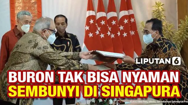 Indonesia dan Singapura menyepakati perjanjian ekstradisi hari Selasa (25/1). Kesepakatan ini dihadiri Presiden Joko Widodo dan Perdana Menteri Singapura Lee Hsien Loong.