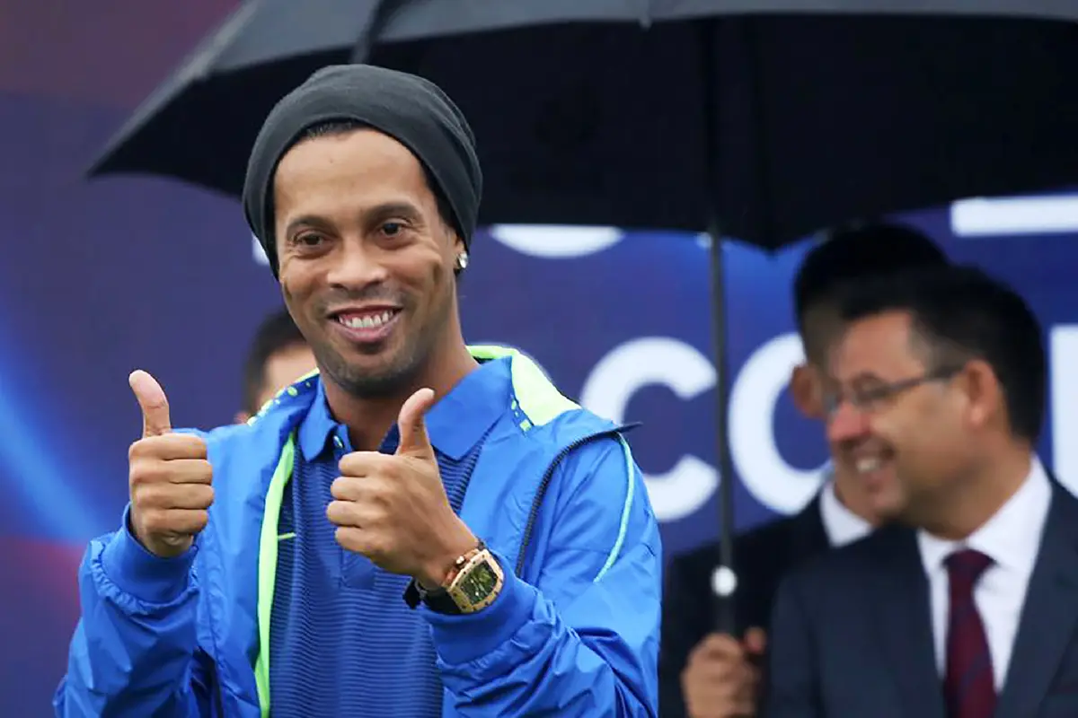 Jadi Duta Barcelona, Ronaldinho Hadiri Peluncuran Akademi Sepak Bola di China