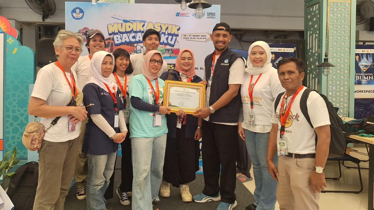IMDE Ikut Kolaborasi dalam Kegiatan Mudik Asyik Baca Buku 2025