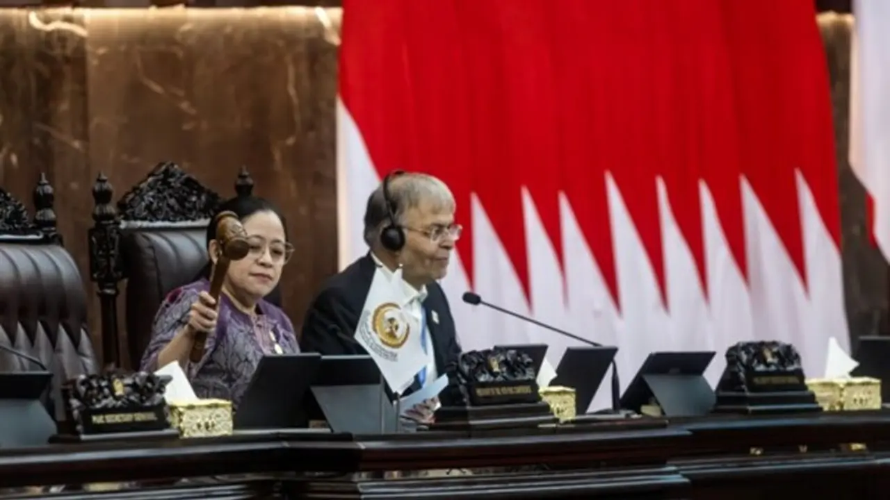 Ketua DPR RI Puan Maharani memimpin sidang Komite Umum (General Committee) Parliamentary Union of the OIC Member States (PUIC) atau konferensi Persatuan Parlemen negara-negara yang tergabung dalam Organisasi Kerjasama Islam (OKI) (Istimewa)