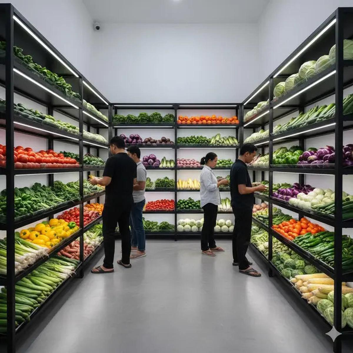 9 Desain Warung Sayur Modern Minimalis, Penataan Rapi dan Menarik