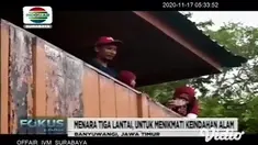 Banteng-banteng liar yang sedang mencari makan di padang rumput seluas 80 hektar ini, menjadi pemandangan yang menakjubkan. Pengelola taman nasional telah menyediakan fasilitas khusus berupa menara 3 lantai untuk melihat panorama.
