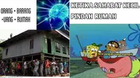 Meme pindah rumah (Sumber: 1cak.com)