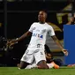 Striker anyar Real Madrid, Rodrygo Goes. (AFP/Nelson Almeida)