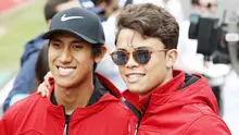 Dua pembalap Prema Racing, Sean Gelael dan Nyck de Vries. (Formula 2)
