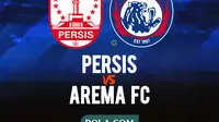 BRI Super League - Persis Solo Vs Arema FC (Bola.com/Wiwig Prayugi)