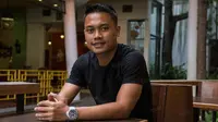 Bagi Dedi Kusnandar kembali ke Persib Bandung merupakan mimpinya yang terwujud setelah sebelumnya sempat hijrah ke Liga Malaysia. (Bola.com/Vitalis Yogi Trisna)