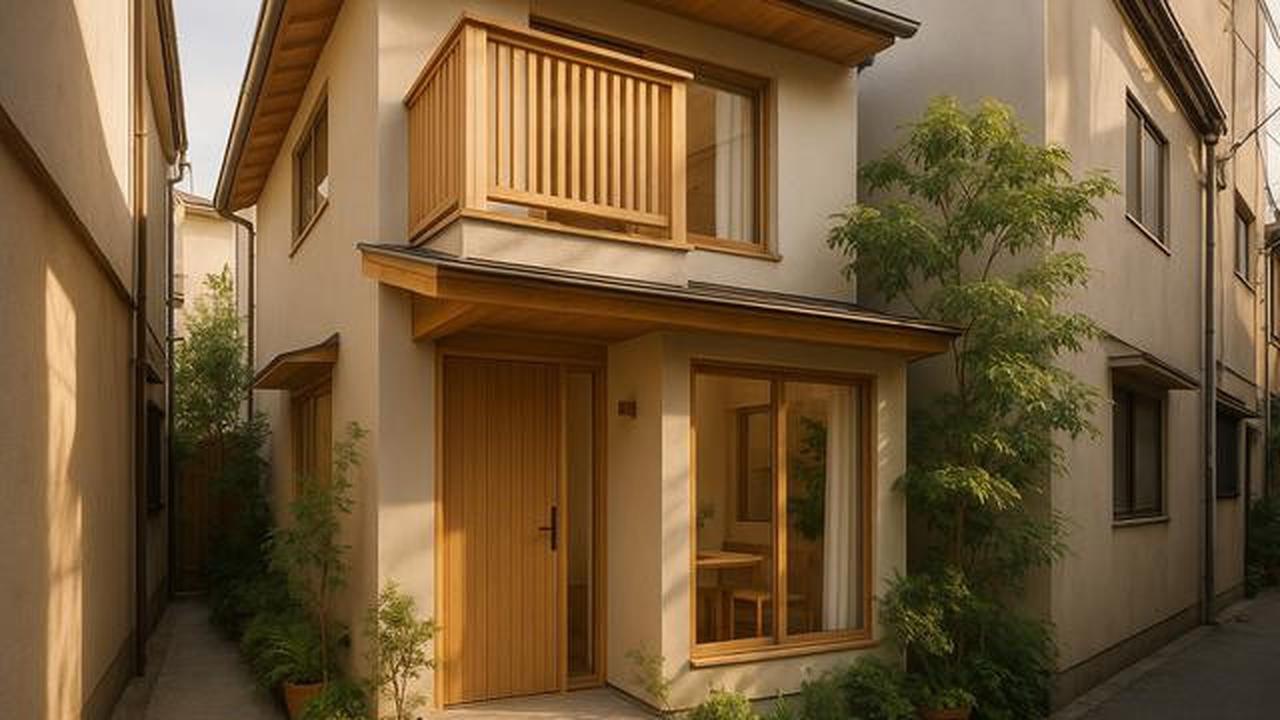 8 Desain Rumah Japandi 2025 di Gang Sempit, Inspirasi Hunian Estetik di Lahan Terbatas