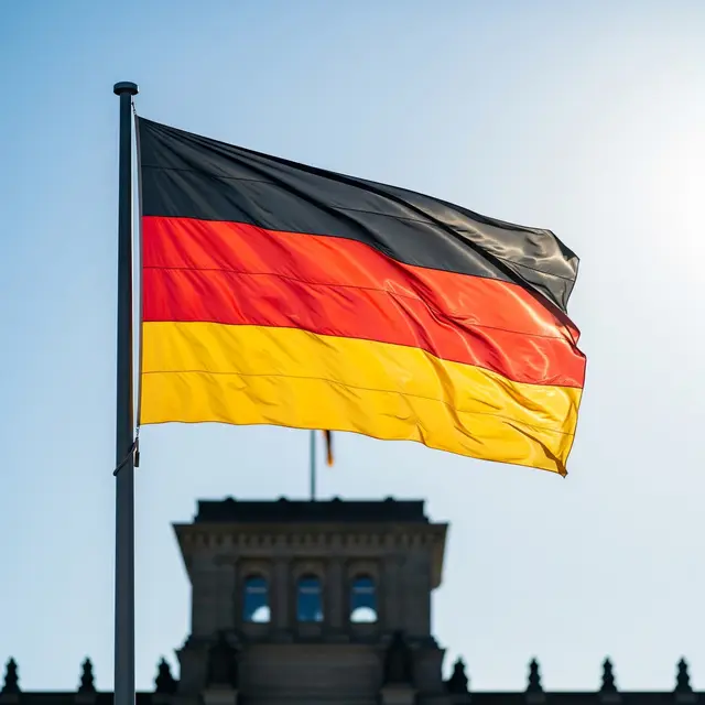 Bendera Jerman (AI Generated)