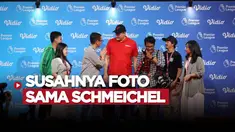 Berita video, vlog kali ini Iqri Widya jurnalis bola.com mendapat kesempatan bertemu dengan Peter Schmeichel jelang Liga Inggris musim 2023/2024.