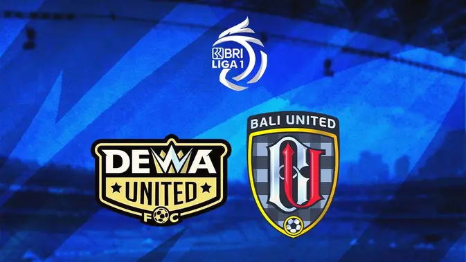 Link Live Streaming BRI Liga 1: Pertandingan Dewa United Vs Bali United
