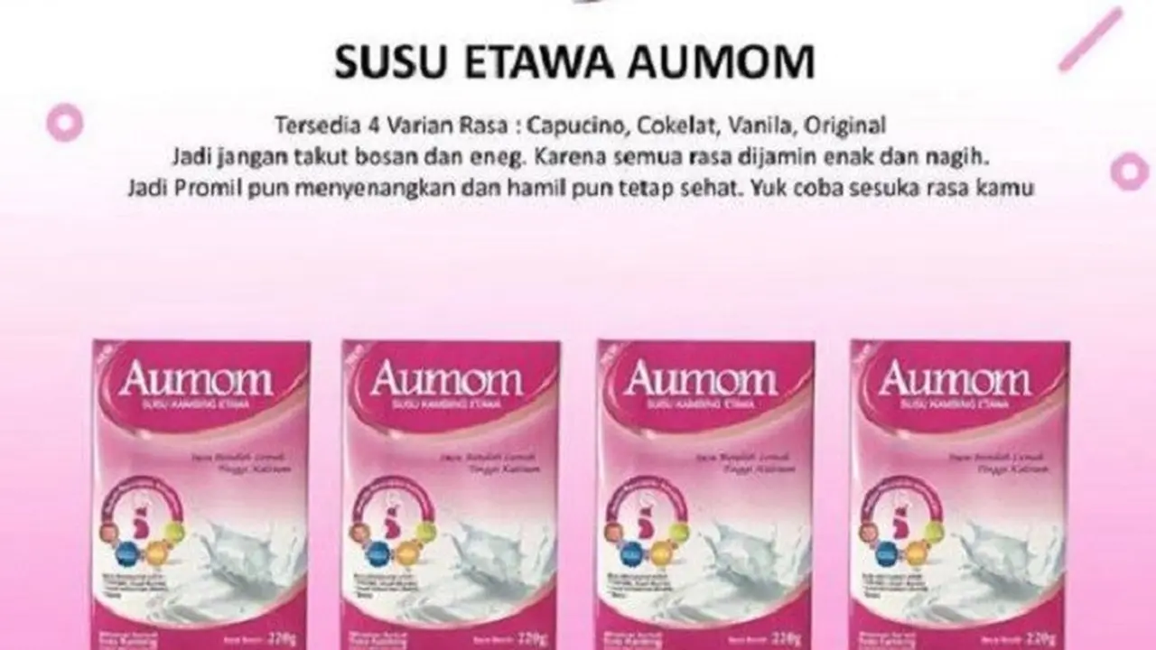 Belum Berizin Edar, Susu Ibu Hamil Produksi Brebes Disita BBPOM