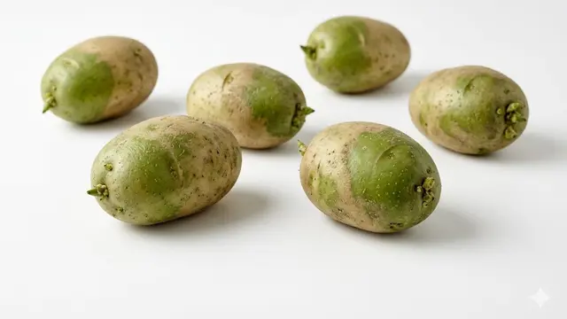Mengapa Kentang Bisa Berubah Menjadi Hijau?