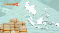Infografis Indonesia Capai Swasembada Pangan 2025