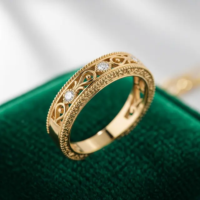 Model Cincin Nikah Emas 24 Karat