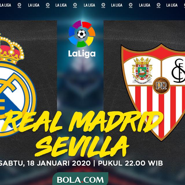Prediksi Real Madrid Vs Sevilla Bukan Lawan Mudah Spanyol Bola Com