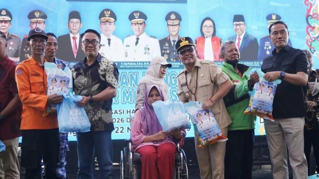 Pemerintah Kalteng Salurkan 160 Ribu Lebih Paket Sembako Gratis, Jaga Stabilitas Harga Jelang Nataru