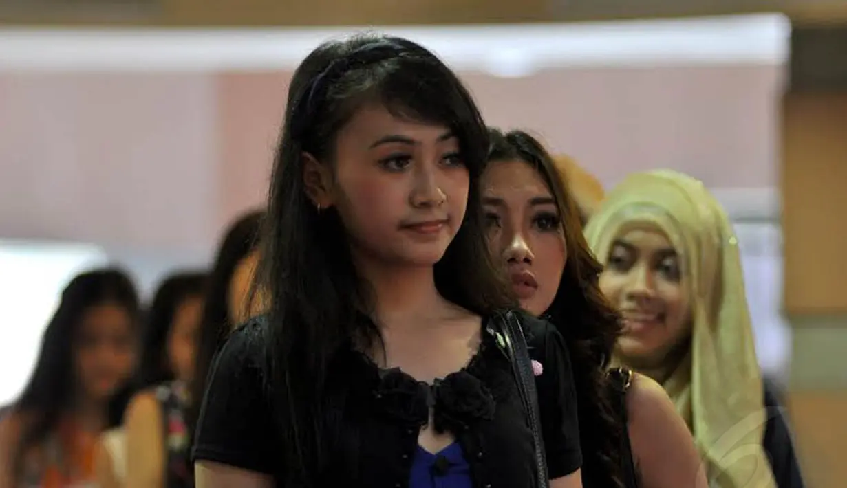 Audisi Miss Celebrity Yogyakarta ini diselenggarakan di Galeria Mall sejak Sabtu (30/08/14) (Liputan6.com/Miftahul Hayat)