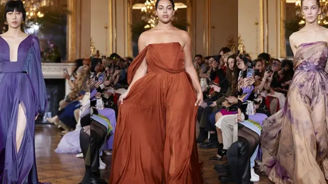 Kolaborasi brand kosmetik lokal MS Glow dengan Leanne Marshall, desainer internasional tampil sukses di Paris Fashion Week 2022