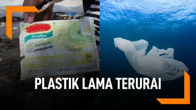 VIDEO: Ini Alasan Sampah Plastik Lama Terurai di Perairan