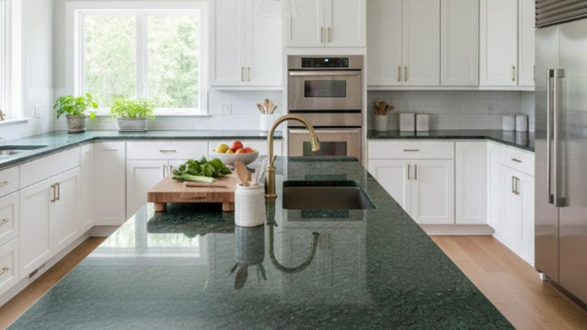10 Warna Granit yang Bagus dan Elegan untuk Rumah di 2026, Pertimbangkan Hijau Emerald
