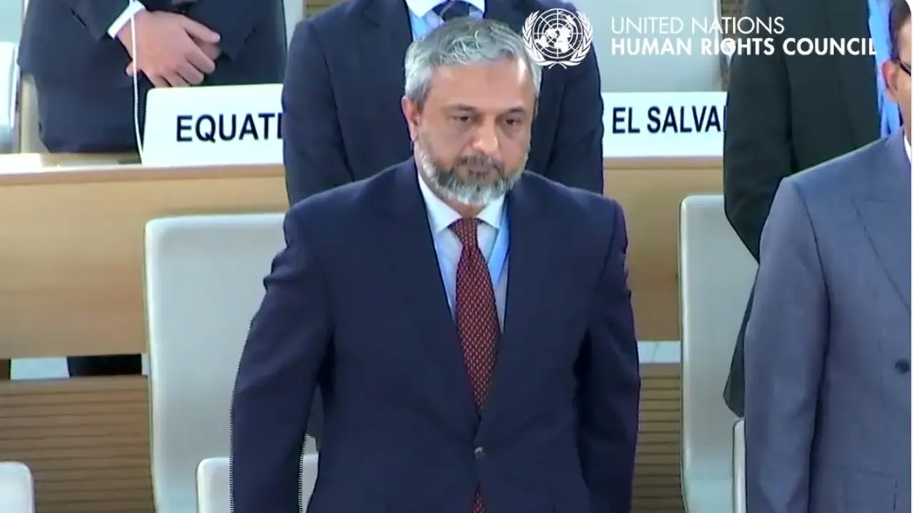 Dubes Zaman Mehdi dari Pakistan.
