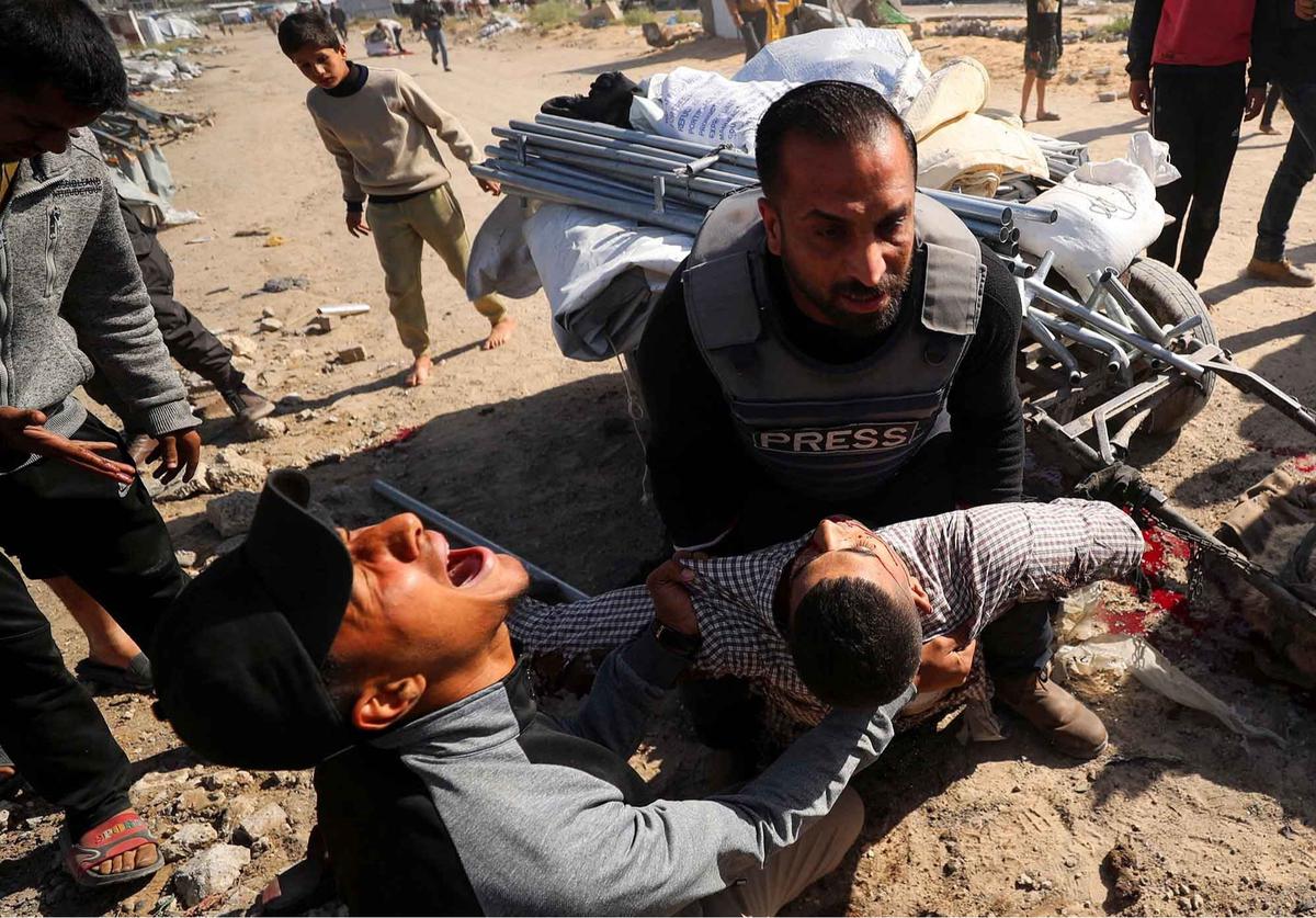 FOTO: Biadab! Serangan Israel Kembali Tewaskan Jurnalis di Gaza