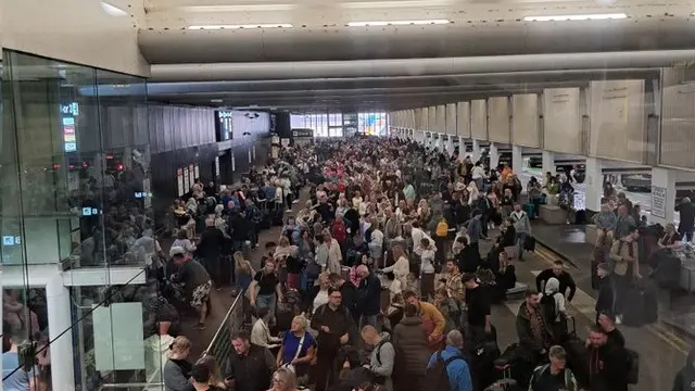 Kekacauan di Bandara Manchester