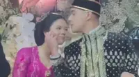 Viral Potret Al Ghazali Cium Kening Safeea di Pelaminan Ngunduh Mantu, Jadi Bukti Sang Kakak Sangat Sayang Adiknya