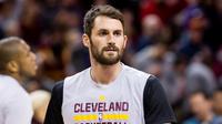 Forward Cleveland Cavaliers, Kevin Love, dikabarkan sudah bisa kembali bermain pada akhir pekan ini. (Bola.com/Twitter/BleacherReport)