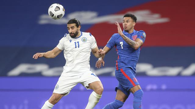 FOTO: Inggris Hancurkan San Marino 5-0 dalam Laga Pembuka Kulalifikasi Piala Dunia 2022 - Manuel Battistini; Jesse Lingard