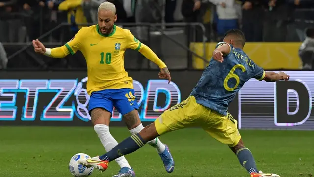 Timnas Brasil Vs Kolombia