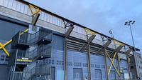 Rat Verlegh Stadion. Berkunjung ke stadion Rat Verlegh, kandang NAC Breda pada Minggu (17/1/2021) tatkala NAC bersiap tandang ke Jong PSV di Eerste Divisie. Sama sekali tidak ada aktivitas ditemui di sana. (Bola.com/Tito Sianipar)