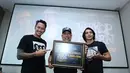 "Warkop DKI Reborn berhasil menjadi bagian sejarah perfilman Indonesia. Harus diakui Warkop DKI memang berhasil menyentuh hati masyarakat Indonesia dan sebagai bagian dari keluarga Warkop DKI Reborn," ujar Abimana pemeran Dono.(Bambang E. Ros/Bintang.com)
