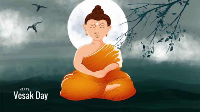 Ilustrasi Hari Waisak