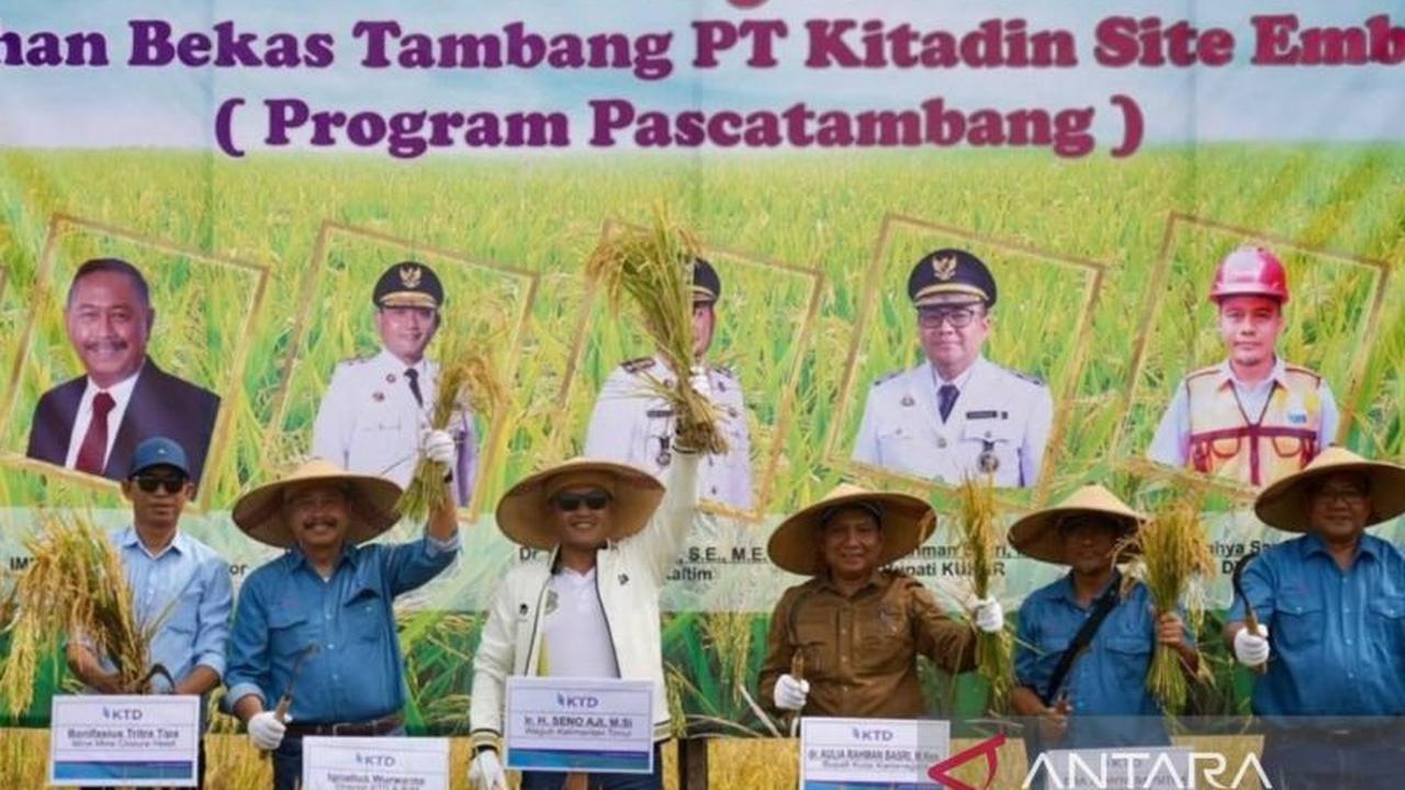Trivia Kaltim: Wagub Seno Aji Minta 200 Hektar Lahan Bekas Tambang Jadi Pertanian Produktif, Dukung Swasembada Pangan